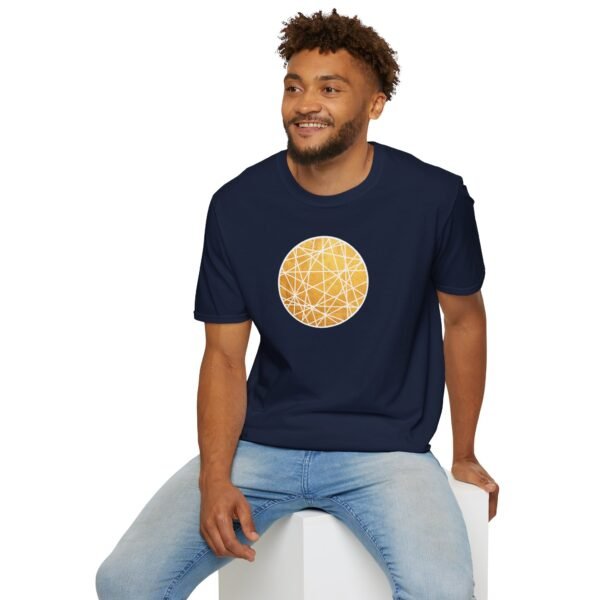 Unisex round lines manhole modern-fit T-shirt - Image 24