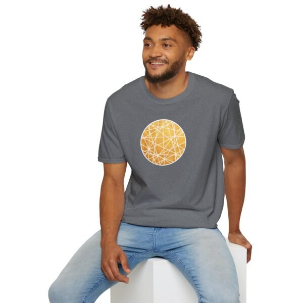 Unisex round lines manhole modern-fit T-shirt - Image 16