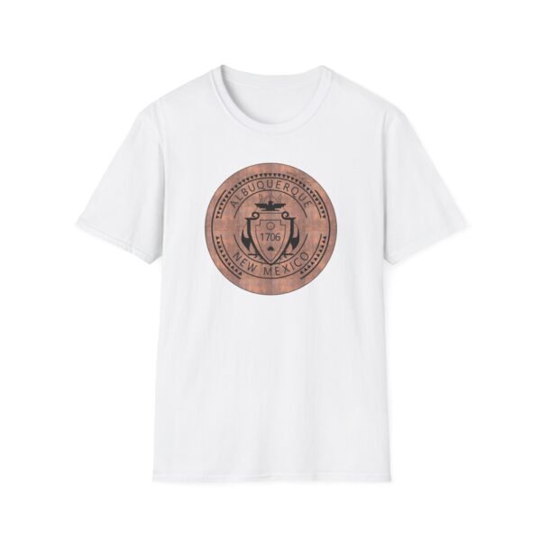 Unisex Albuquerque 1706 Manhole Cotton Tee - Image 9
