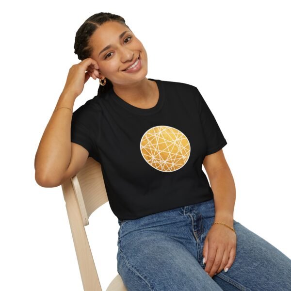 Unisex round lines manhole modern-fit T-shirt - Image 7