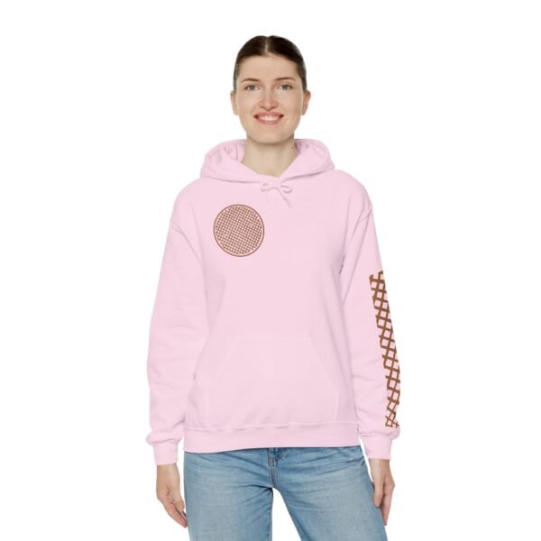 Unisex round net manhole Hooded Sweatshirt - Image 12