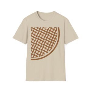 Unisex slice of a net manhole modern-fit T-shirt
