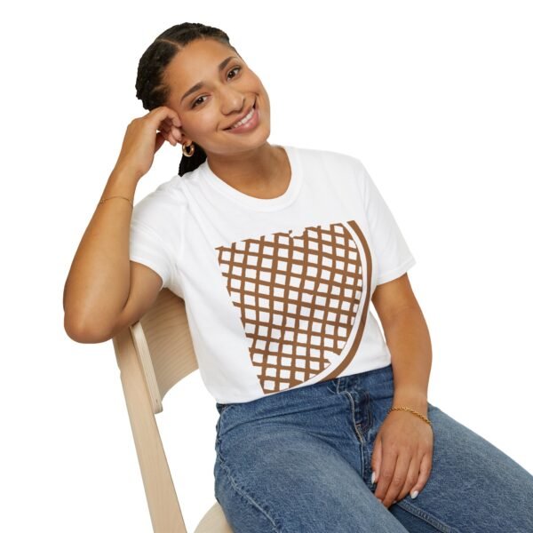 Unisex slice of a net manhole modern-fit T-shirt - Image 7