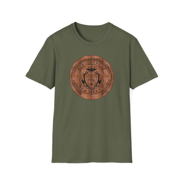 Unisex Albuquerque 1706 Manhole Cotton Tee - Image 17
