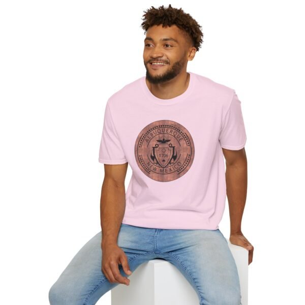 Unisex Albuquerque 1706 Manhole Cotton Tee - Image 40