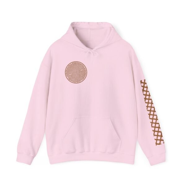 Unisex round net manhole Hooded Sweatshirt - Image 10
