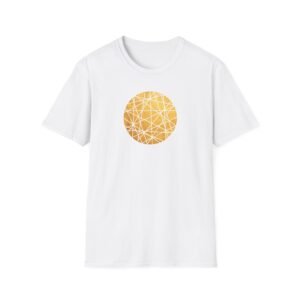 Unisex round lines manhole modern-fit T-shirt