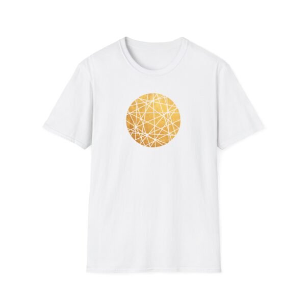 Unisex round lines manhole modern-fit T-shirt