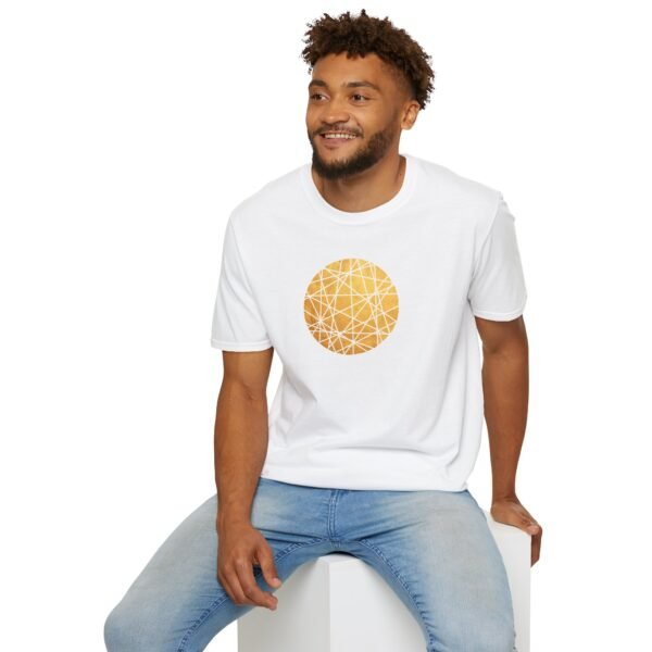 Unisex round lines manhole modern-fit T-shirt - Image 4