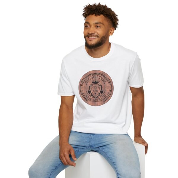 Unisex Albuquerque 1706 Manhole Cotton Tee - Image 12