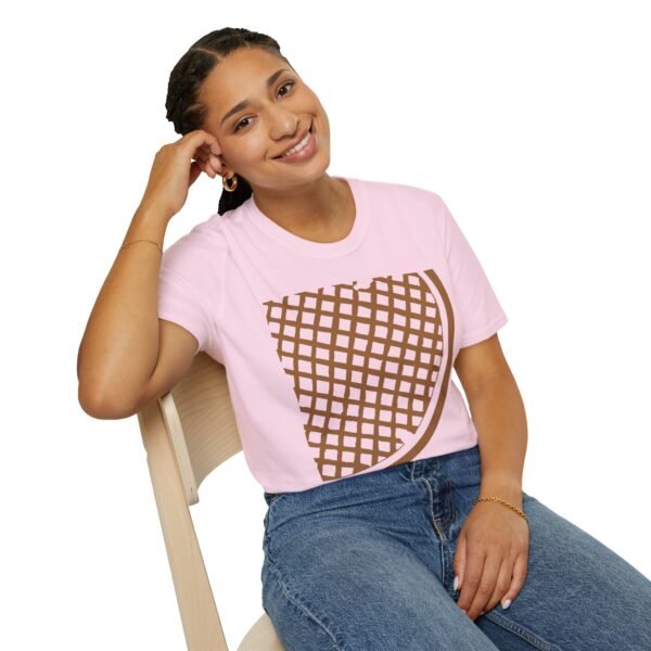 Unisex slice of a net manhole modern-fit T-shirt - Image 39