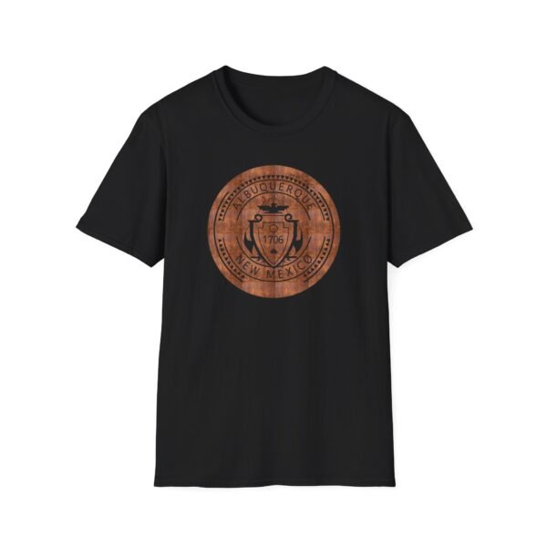 Unisex Albuquerque 1706 Manhole Cotton Tee - Image 13