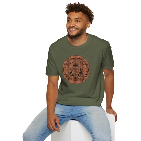 Unisex Albuquerque 1706 Manhole Cotton Tee - Image 20