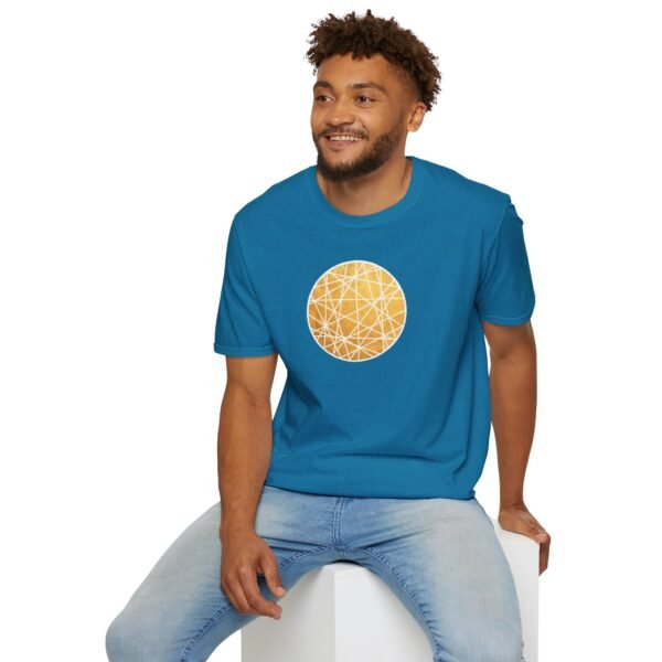 Unisex round lines manhole modern-fit T-shirt - Image 20