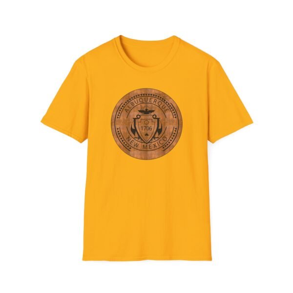 Unisex Albuquerque 1706 Manhole Cotton Tee - Image 29
