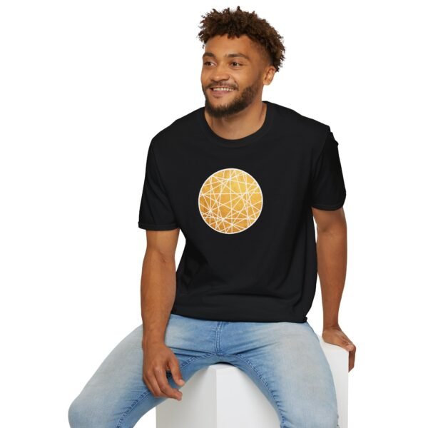 Unisex round lines manhole modern-fit T-shirt - Image 8
