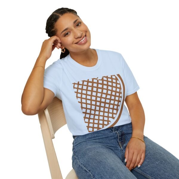 Unisex slice of a net manhole modern-fit T-shirt - Image 35
