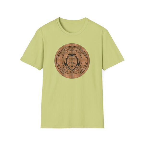 Unisex Albuquerque 1706 Manhole Cotton Tee