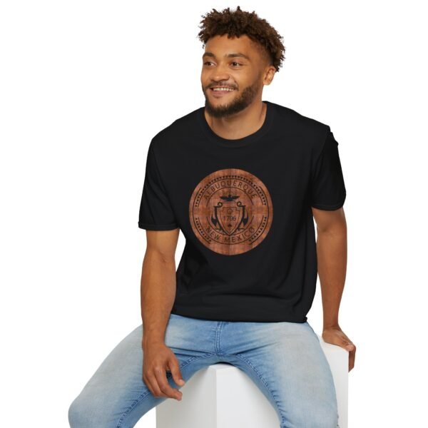 Unisex Albuquerque 1706 Manhole Cotton Tee - Image 16