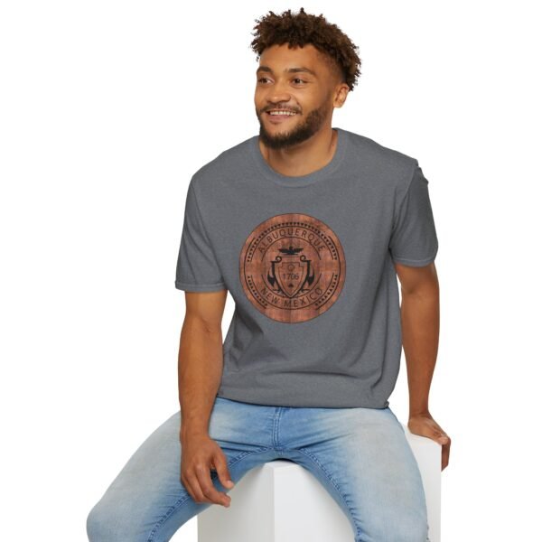 Unisex Albuquerque 1706 Manhole Cotton Tee - Image 24
