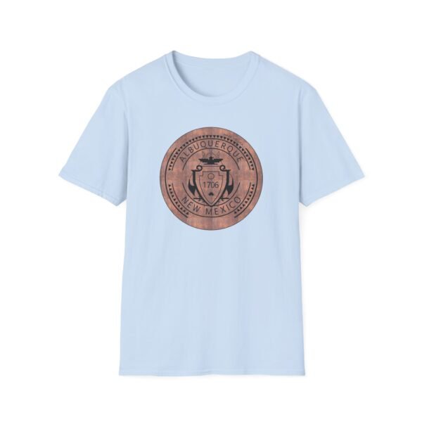 Unisex Albuquerque 1706 Manhole Cotton Tee - Image 33