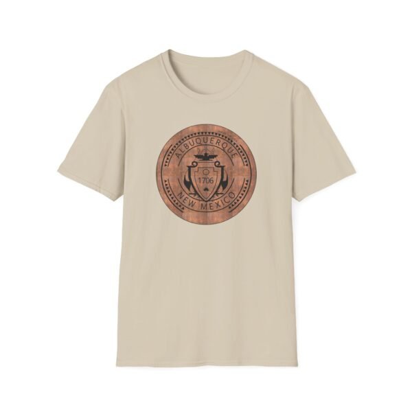 Unisex Albuquerque 1706 Manhole Cotton Tee - Image 5