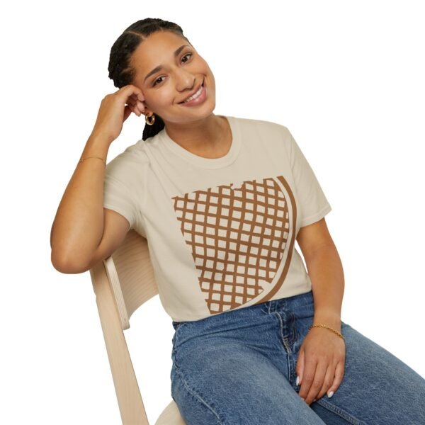 Unisex slice of a net manhole modern-fit T-shirt - Image 3