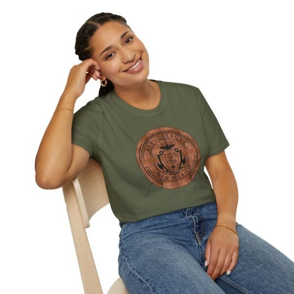 Unisex Albuquerque 1706 Manhole Cotton Tee - Image 19